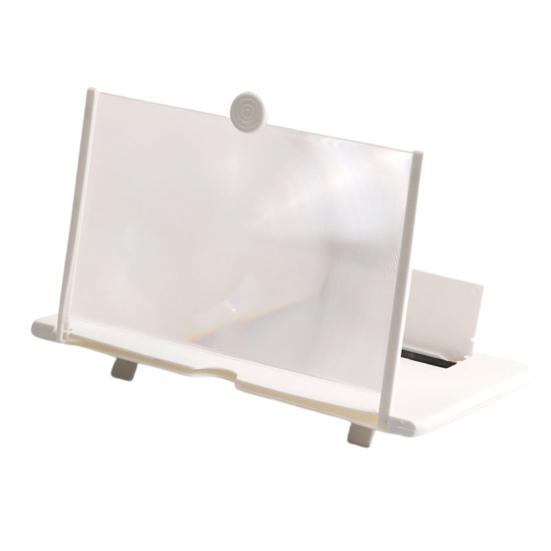 

Увеличитель экрана мобильного телефона 3D Высокой четкости Увеличивающий экран проектора Увеличитель для фильмов Видео Игр Складная подставка для телефона с экраном