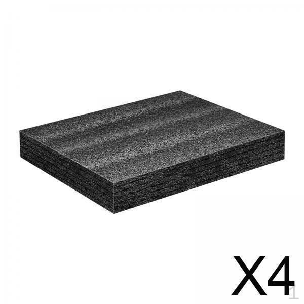 4x Foam Sheet for Crafting And Packing, 30cmx25cmx5cm