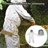 Bee Protective Suit Breathable Fabric Hooded Clothing for Beekeeping Firm Fit Beekeeping Equipment for Women Men Professional