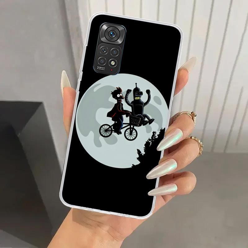 Futurama Planet Express Phone Case for Xiaomi Redmi Note 15 14 14S 13 12S 12 Pro 11S 11 Plus 11T 11E 10S Soft Funda Print Shell