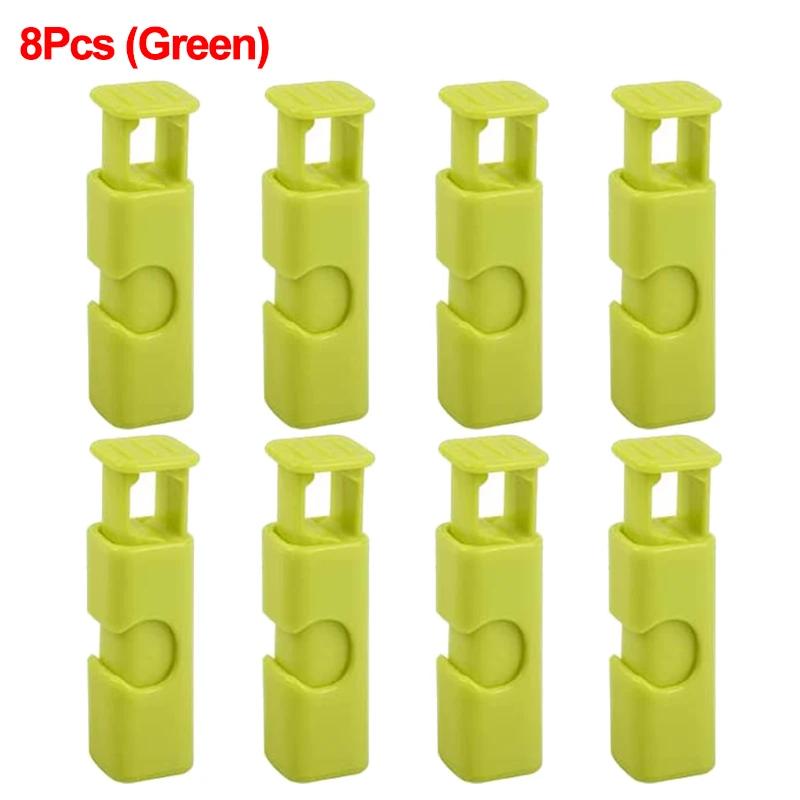 Food Sealing Bag Clip Reusable Fresh Food Storage Tools Plastic Sealer Clamp Snack Bread Seal Bag Home Kitchen Storage Clips