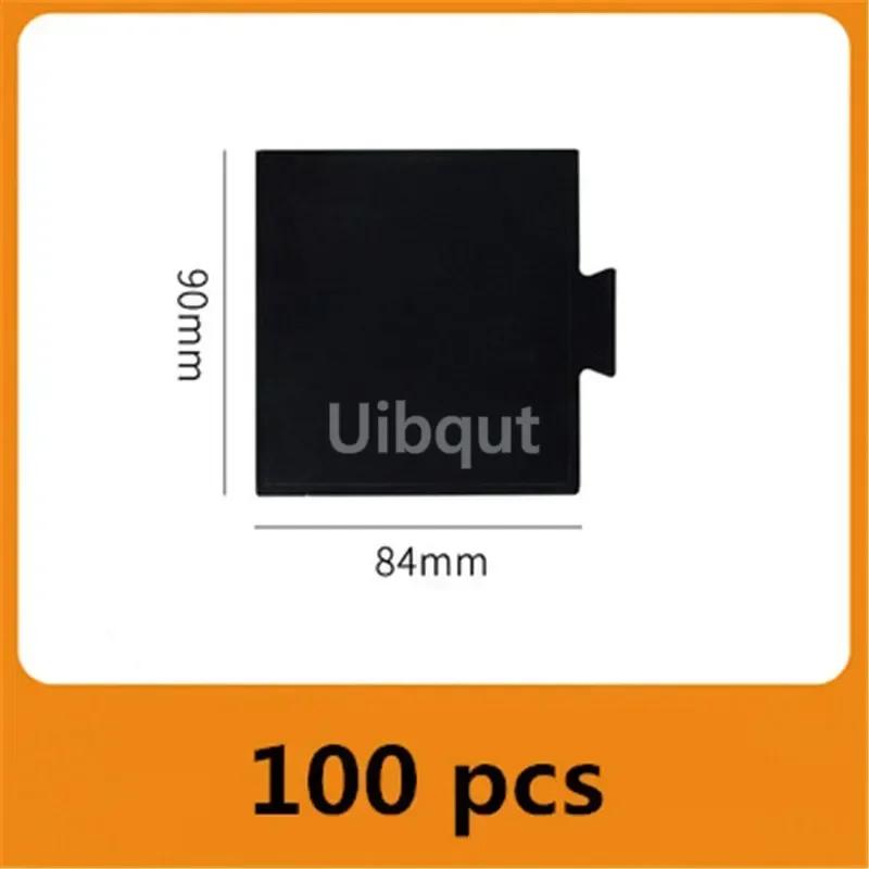 100pcs/set White Black Silver Mousse Mat Bottom Cake Base Boards Paper Board Shape Dessert Tray Christmas Cake Decoration Tools