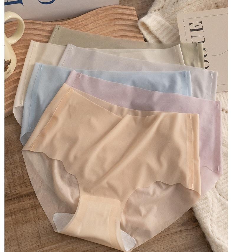 Ice Silk Seamless Women's Underwear