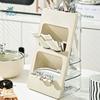 3 Layers Kitchen Chopstick Holder Draining Hole Vertical Tableware Shelfs Moisture-proof Large Capacity Chopstick Draining Rack