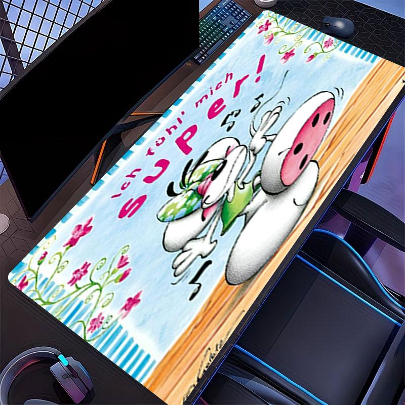 Diddl Print Mouse Pad, for Keyboard Pad Laptop PC Mat for Office Home Use, Desk Decor, Perfect Birthday Gift for Gamers