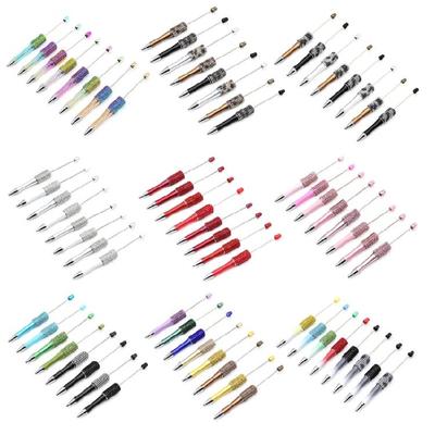 Beadable Ballpoint Pen Write Smoothly Office Writing Supplies Christmas Stocking Fillers for Office School