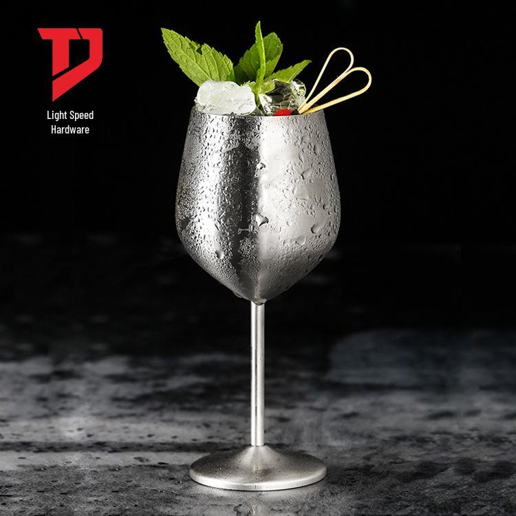 304 Stainless Steel Stemmed Wine and Cocktail Glass