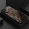 Persian Carpet Floral Pattern For Samsung S 26,25,24,23,22,30,21,10,9,Ultra,Plus,Lite,FE,4,5G Black Soft Case Phone Case