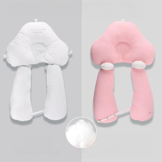 Wedge Pillow for Newborn Ergonomic Baby Sleeping Pillow Prevents Flat Head Adjustable Soothing Pillow for Proper Alignment And Pressure Relief