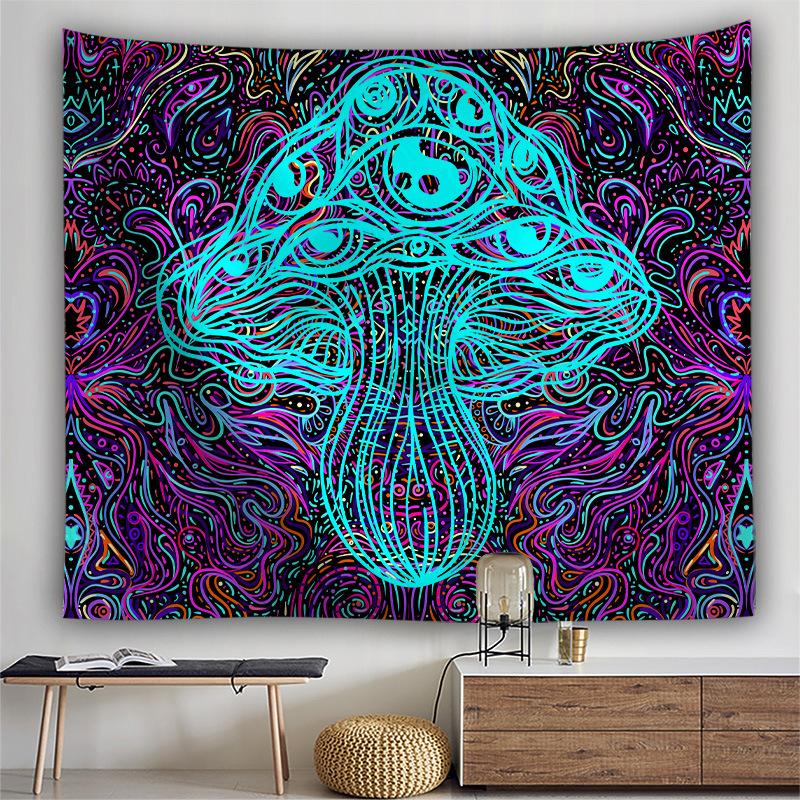 Tapet de fundal pentru dormitor din pânză agățată boemă Tapiserie personalizată Pictură pentru decorarea camerei de zi