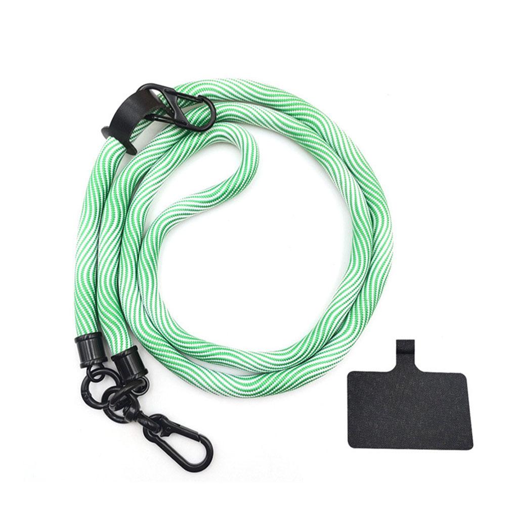 120cm Phone Lanyard Adjustable Outdoor Universal Case Crossbody Shoulder Card Neck Cord Clip Hang Anti-lost Wrist Strap