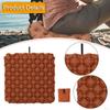 Inflatable Office Chair Cushion, Foldable with Storage Bag for Stadium, Camping, Hiking
