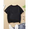 European Sizes Girls' Short Sleeve T-Shirt, Soft And Cozy for Daily Wear, Perfect for Home, Outdoor, And Sports Activities