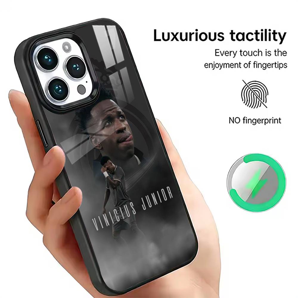 

Number 7 Soccer Star Art Print Phone Case For iPhone17,16,15,14,13,12,11 Plus,Pro Magnetic For Magsafe Wireless Charging iPhone15PROMAX