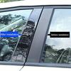 Passend für Kia Carens Rondo 2013 2014 2015 2016 2017 2018 2019 Glänzend Schwarze Säulen-Pfosten-Türverkleidungs-Fensterabdeckungs-Aufkleber Zubehör