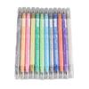 Pisaki dwustronne 12 kolorów Gładkie Nieblaknące Pisaki kolorowe do dziennika do albumu DIY