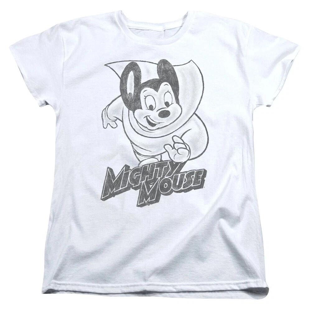 Mighty Mouse  Mighty Sketch  Women s T-Shirt M