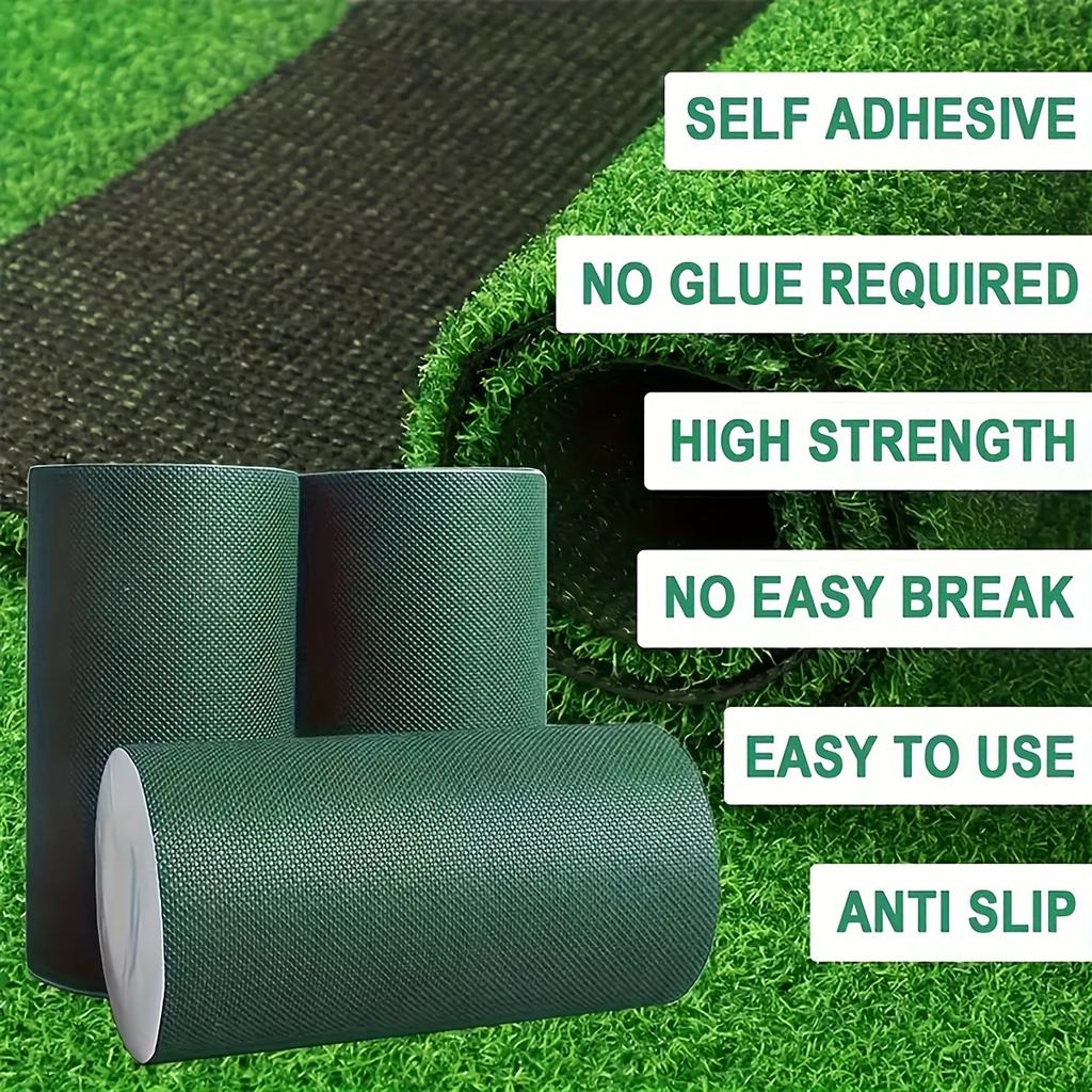 Self Adhesive Artificial Turf Seam Tape Garden Synthetic Lawn Carpet Simulation Grass Anti Slip Waterproof Connecting Fixed Tape