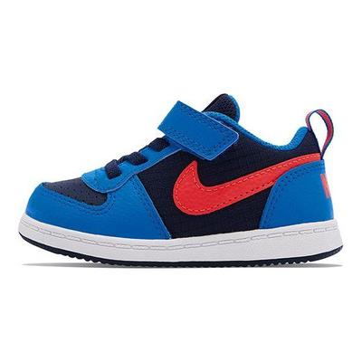Adidași Court Borough Low Adidași pentru bebeluși Albastru Roșu Negru 870029-404