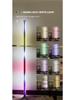 Cross-border Graffiti Corner Light: USB RGB Floor Lamp with APP Remote Control