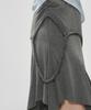 KIMZISU Draped Fold T-Shirt_Sky Blue