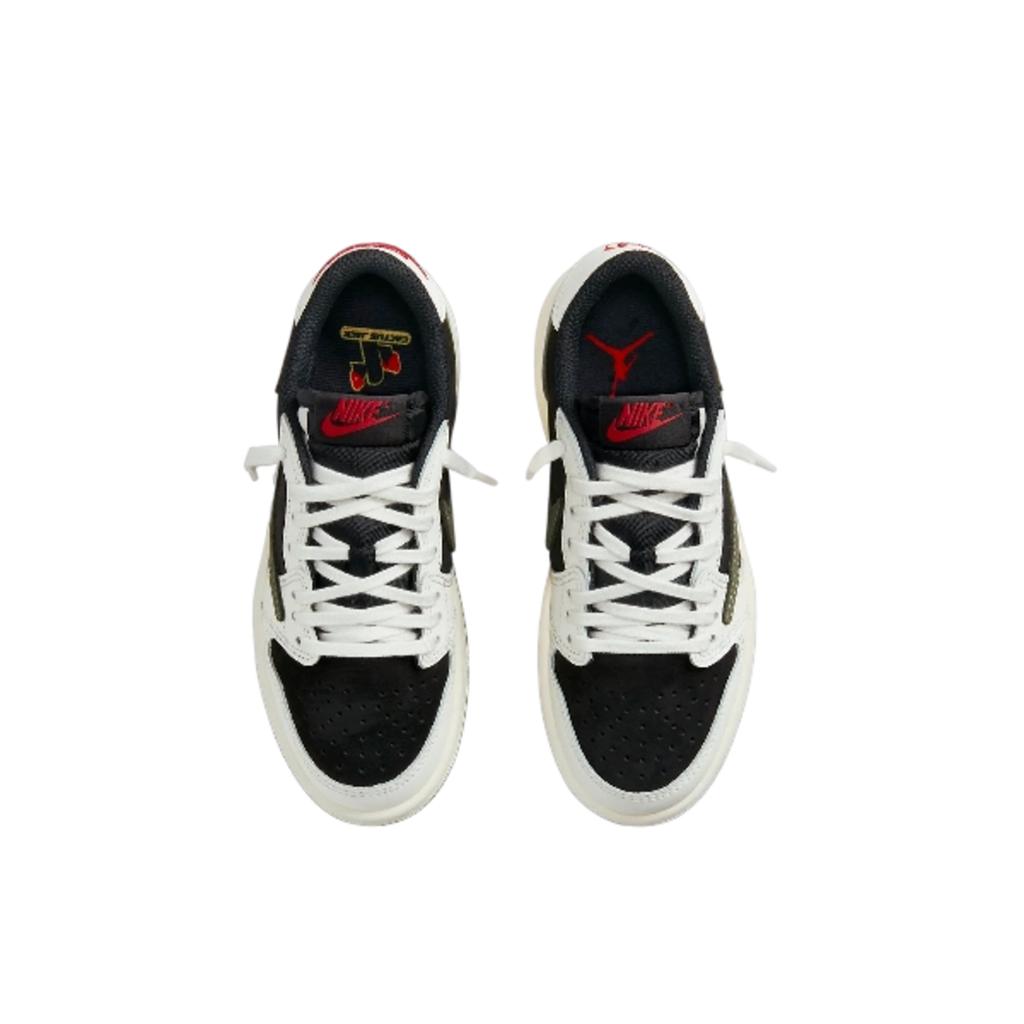 Air Jordan 1 Retro Low OG SP Travis Scott Olive Children and Babies
