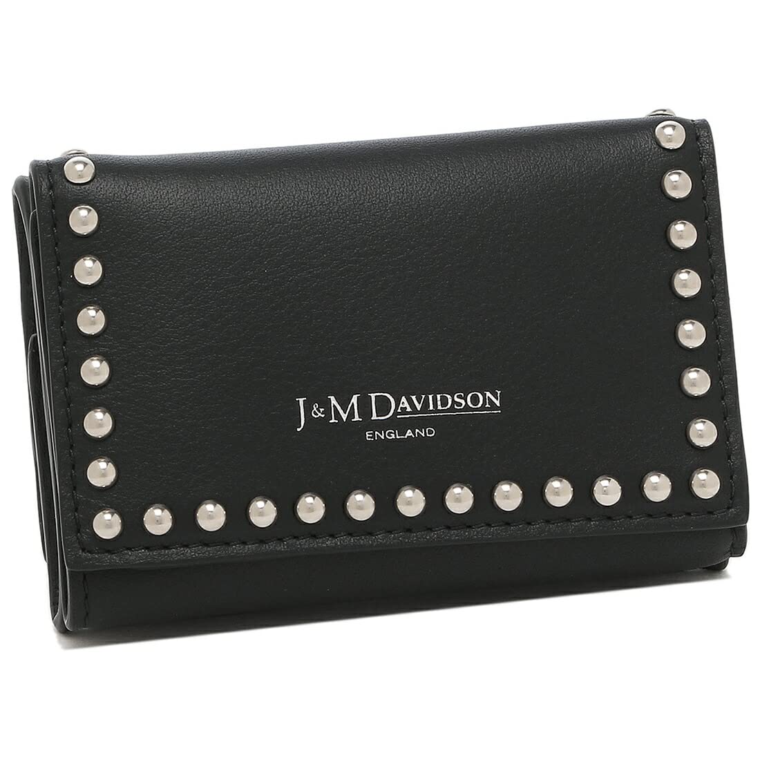 

wallet mini wallet black ladies DAVIDSON SFLW1XX SCXX 999S [J&M Davidson] Tri-fold J&M [item]