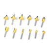 12pcs 6mm Shank Wood Working Router Bit Set Trimming Straight Milling Cutter Wood Bits