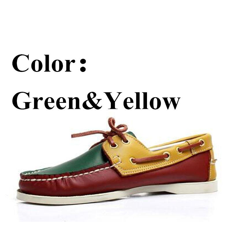 Pánské Dámské Boty z Pravé Kůže Klasické Lodní Boty, Námořnické Boty Mužské Ženské De Docksides Plus Velká Velikost Značkové Ploché Mokasíny X076