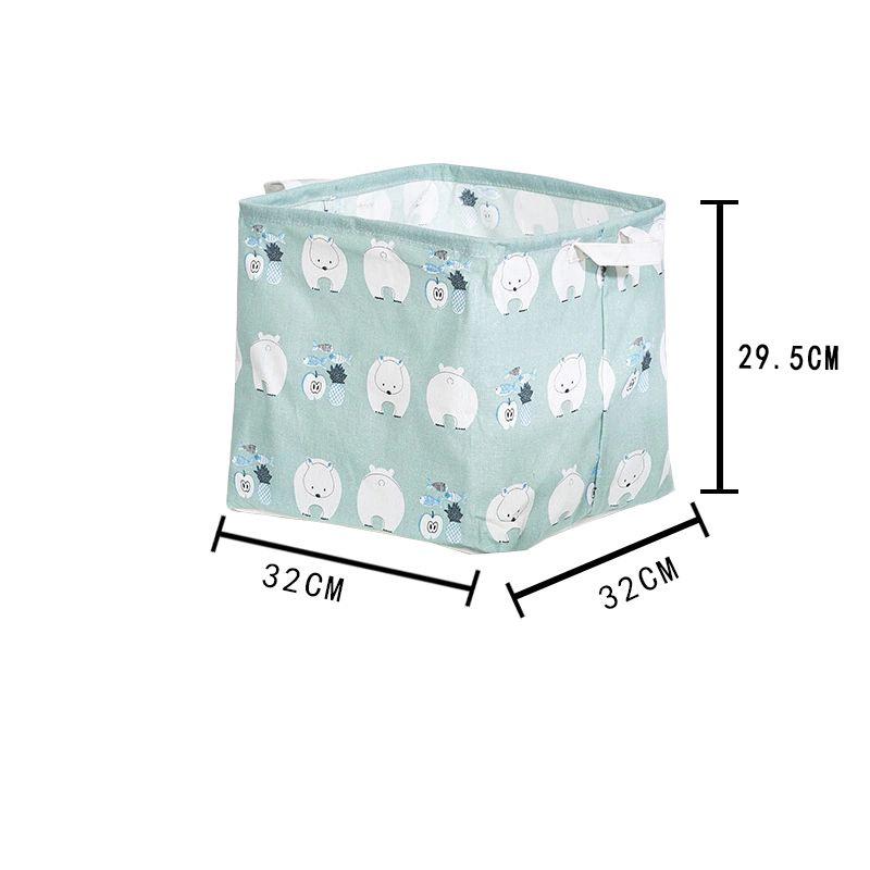 Foldable Laundry and Toy Storage Basket