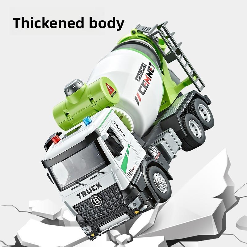 Plastic Construction Vehicle Toy With Inertia Drive For Kids Age 3 And Up