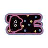 Cartoon Pussycat Bathroom Door Absorbent Mat Bathroom Quick Dry Floor Mat Toilet Non-slip Foot Mat Home Starter