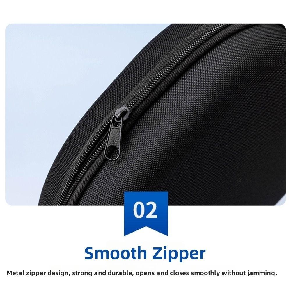 Langlebige stoßfeste Kopfhörer-Tragetasche Reißverschluss Harte EVA-Kopfhörer-Aufbewahrungstasche Universelle Schutz-Headset-Tasche Kasten Reise