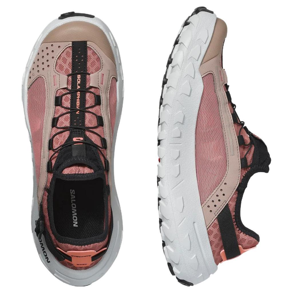 SALOMON Solamphibian Kumaş Moda Rahat Yürüyüş Lastik Ayakkabı Amfibi Aşınmaya Dayanıklı Su Geçirmez Nefes Alabilir Kısa Bilekli Yürüyüş Ayakkabıları 479428