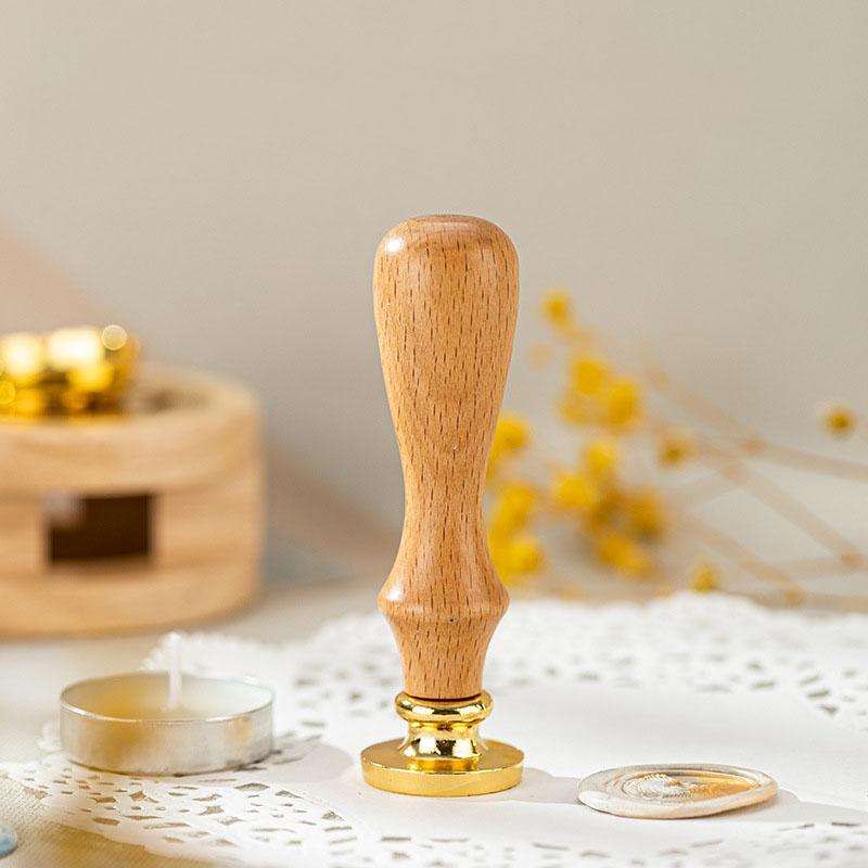

Wax Seal Stamp Handle Vintage Fire Paint DIY Tool Stamps Scrapbooking Ancient Seal Retro Stamp Craft Supplies Wax for Seal SB016