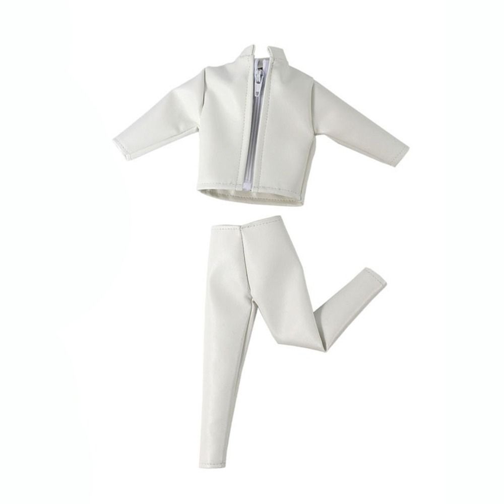 Handmade PU Leather Jacket Pants Suits  For 11.5 Inch Doll/for 1/6 Male Action Figure Dolls