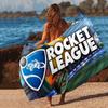 Asciugamano da Spiaggia Rocket League Cartone Animato Carino Estate Bambini Grande Bagno Piscina Asciugamano da Spiaggia Microfibra Assorbente Per Nuoto Viaggio