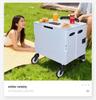 Aluminum Alloy Folding Lightweight Shopping Cart Trolley