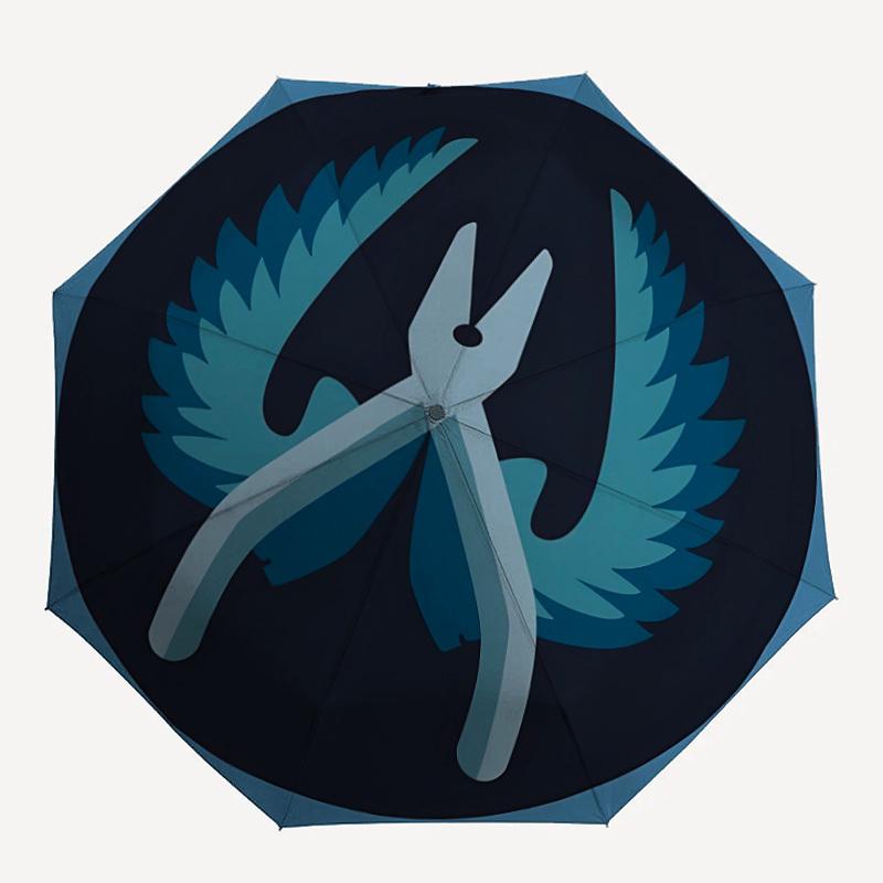 

Tools Craftsmanship Automatic Open/Close Umbrella Folding Umbrella,Portable Compact Perfect Gift for Birthday, Christmas0809190
