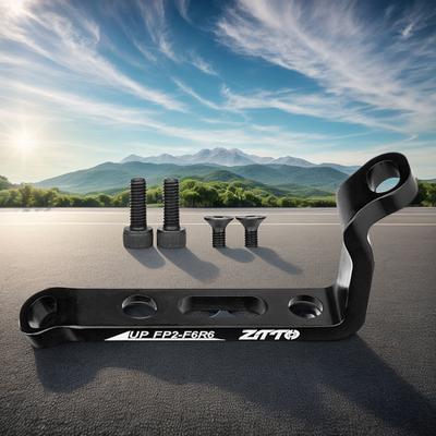 Bicycle Disc Brake Adaptor Post Mount To Flat Mount Front & Rear Disc Brake Caliper Mount Adapter PM To FM for 160 180mm Rotor