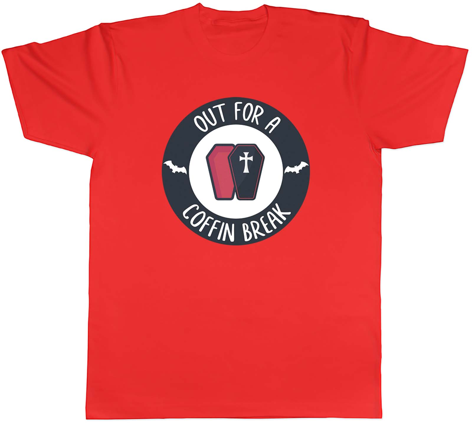 Out For A Coffin Break Halloween Unisexs Unisex TShirt Tee Gift S