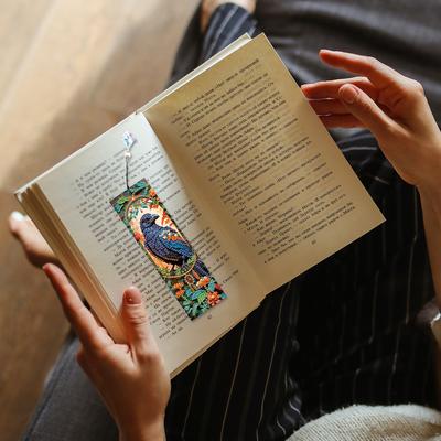 4Pcs DIY with Butterfly Pendants Diamond Painting Art Bookmarks for Beginners Ideal Choice for Home Office Use