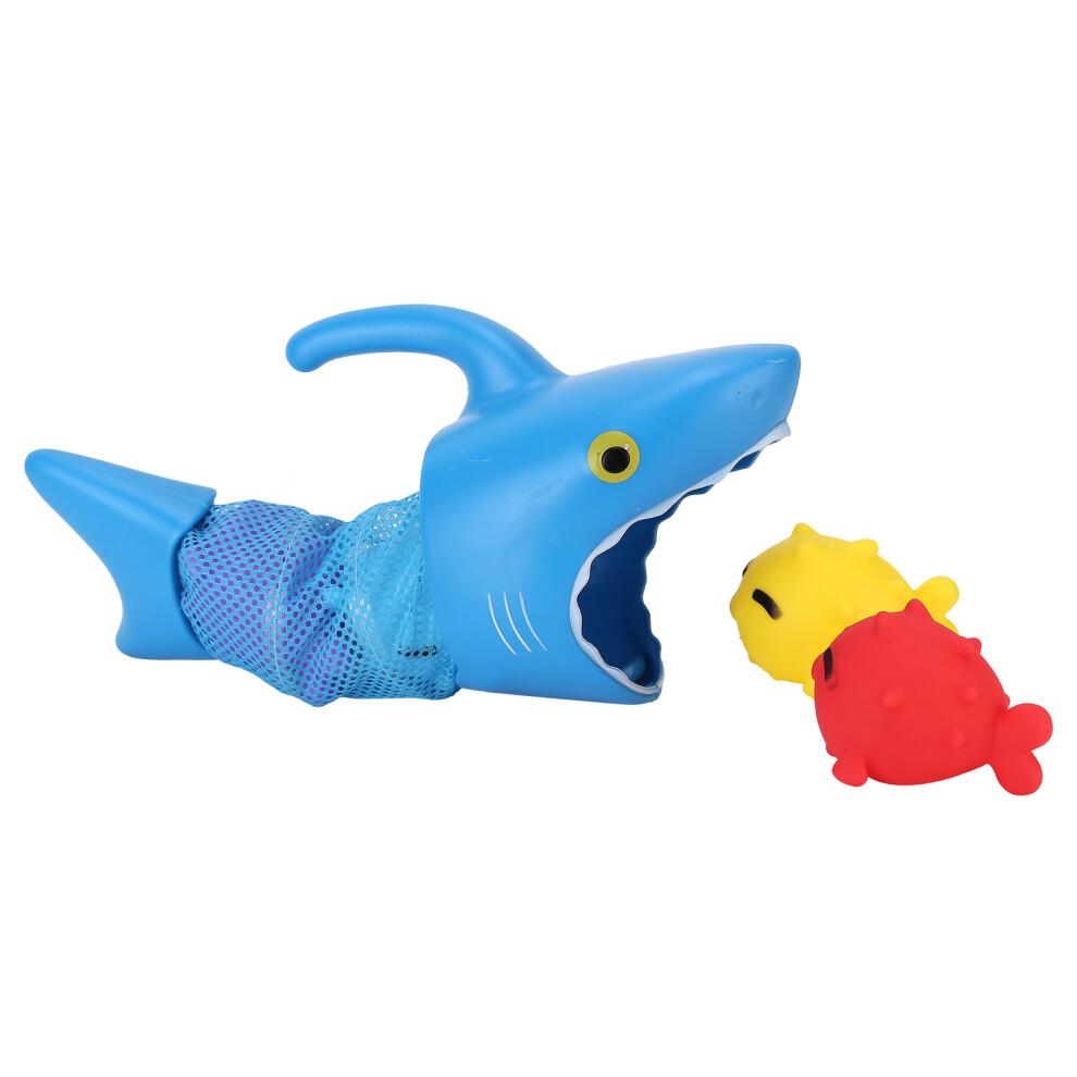 Baby Fish Grabber Bath Toy for Kids, Portable Plastic Cartoon Gift