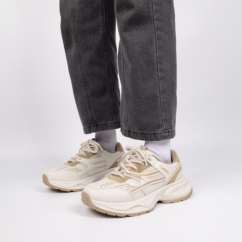 Global Platform Dad Shoes Men's Summer New Breathable Shoes Men's Trend Lightweight Running Sneakers ZHQ1175