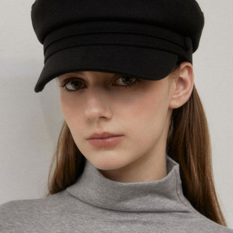 

ТАТЬЯНА Милли Замшевая Матросская Кепка HT8167 BLACK