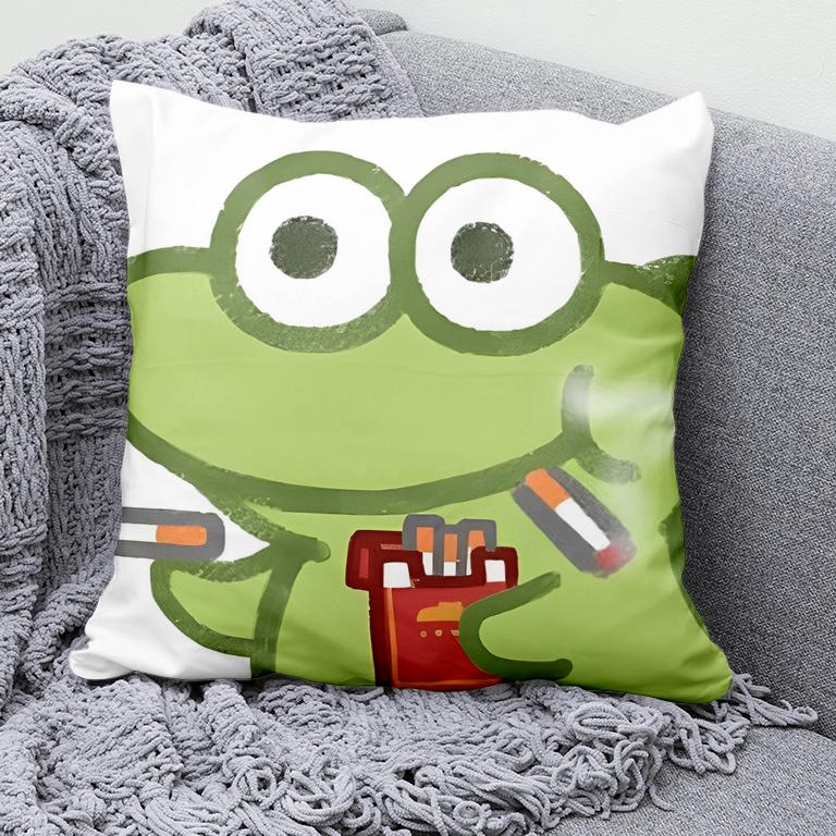 Cute Alligator Sofa Pillowcase Dormitory Decoration Office Living Room Home Pillowcase