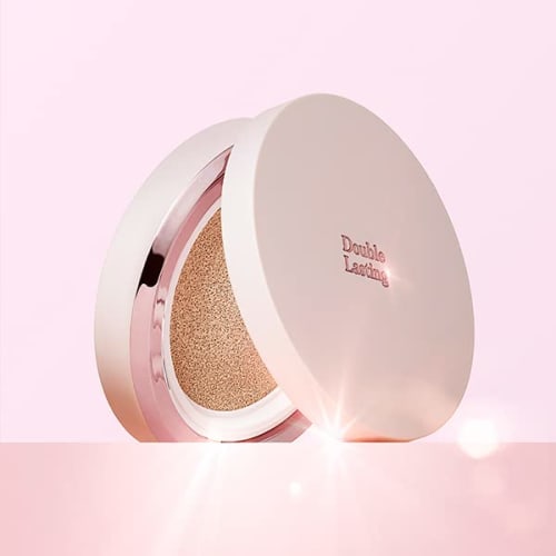 Etude [Etude Official] Double Lasting Cushion Glow Neutral Beige / Cushion Foundation / Glossy Skin Finish 15g 1.0 Pieces