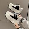 Fashion Chunky Sneakers for Women Fashion Women Shoes Spring Autumn Lace Up 7.5CM Non-slip Shoes Women New Light Comfortable Sport Shoes