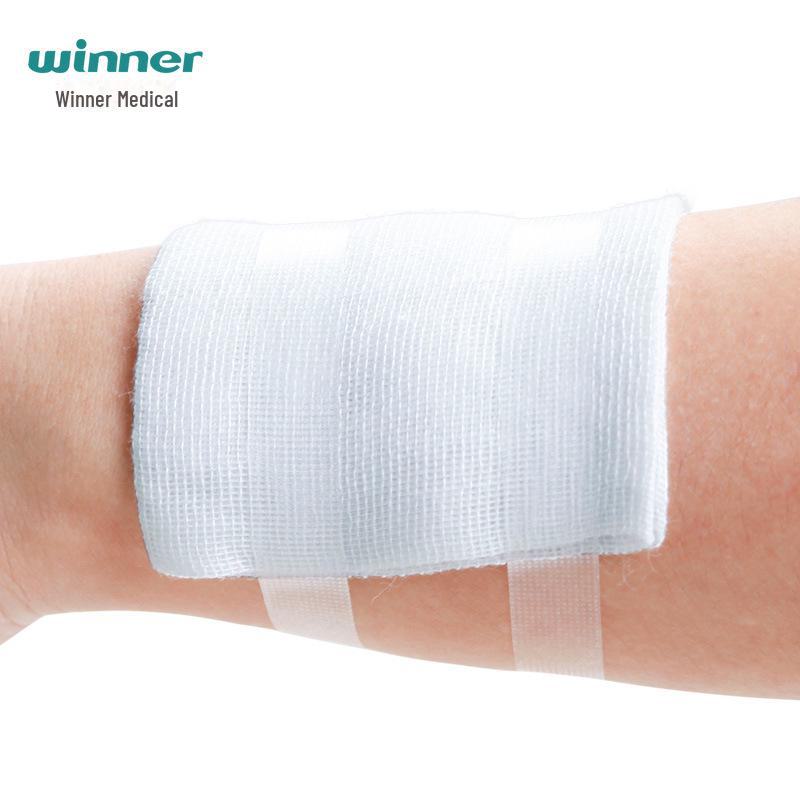 Sterile Medical Gauze Pads, 7.5x7.5cm, 5-Pack