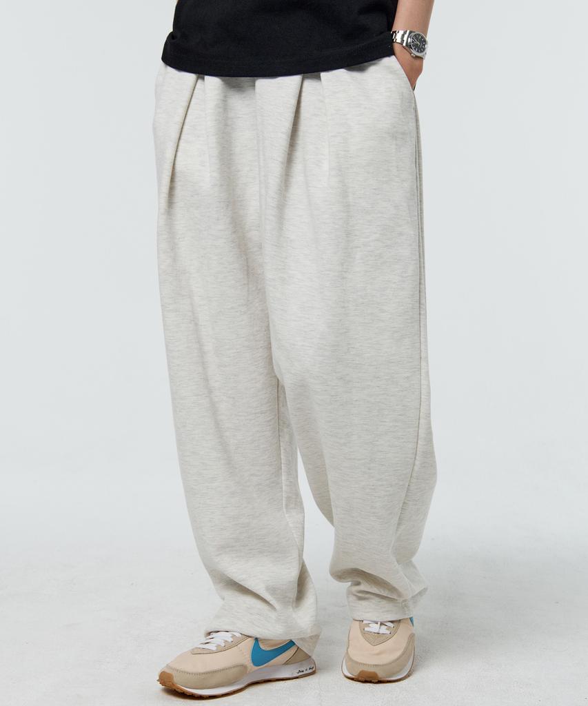 PAPERBOY Double-Pleated Wide Oversized Sweatpants 5 Colors